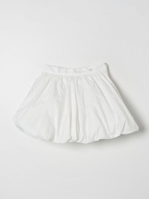 Skirt Kids color White