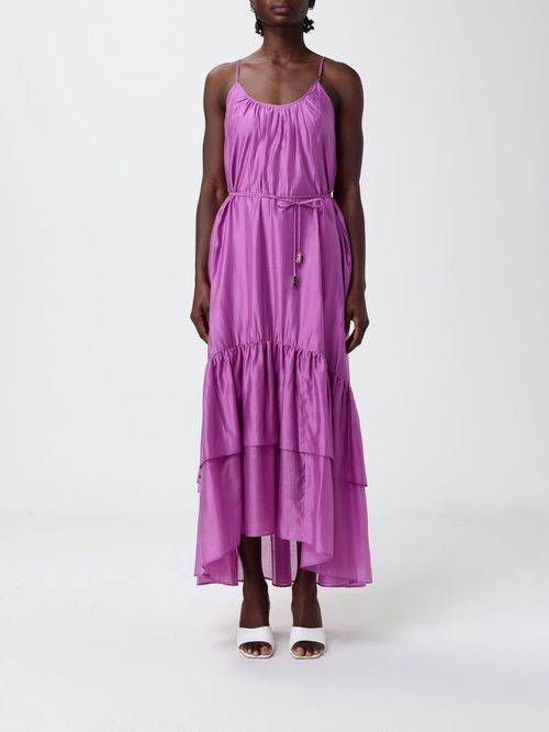 Dress Woman color Cyclamen