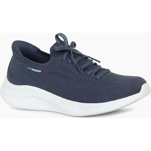 Skechers Women's Slip In Ultra Flex 4.0 Womens Trainers - Navy