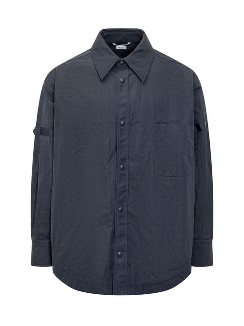 Oversized Shirt with Unique Stitching
