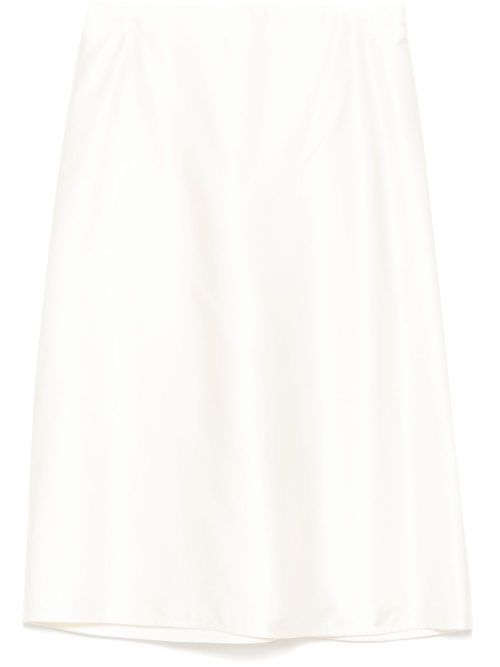 A-line skirt - White