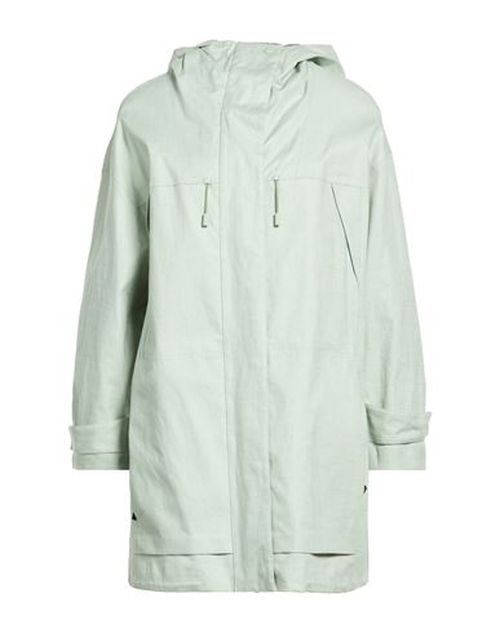 Woman Overcoat & Trench Coat Light green Size 6 Linen