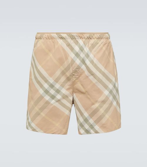 Check swim trunks