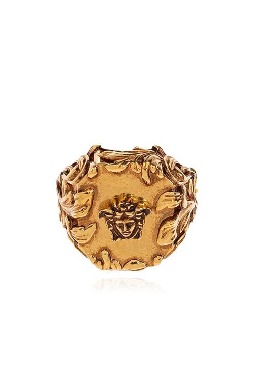 Ring With Medusa Head Motif