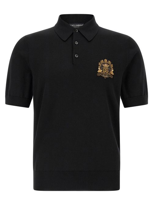 Heraldic Patch Polo Shirt