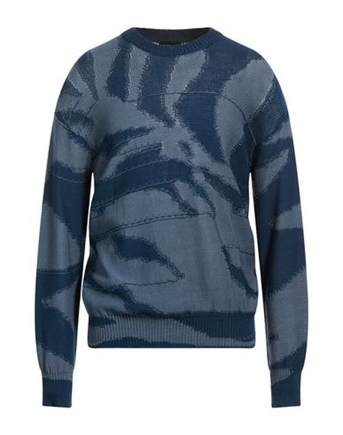 Man Sweater Navy Size 38 Cotton