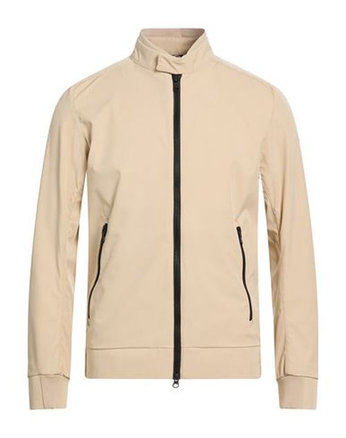Man Jacket Sand Size 40 Polyester, Elastane