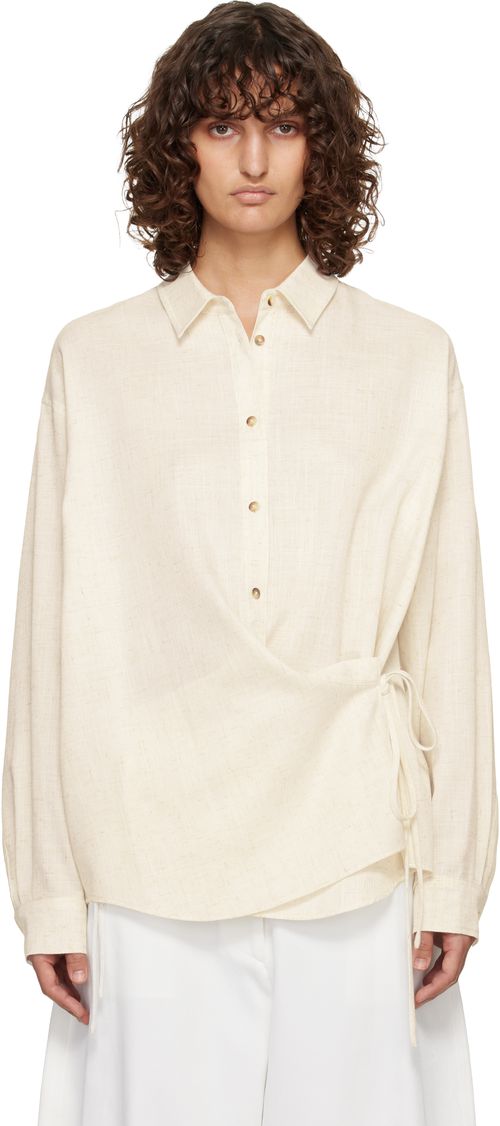 Off-White Side Twisted Shirt