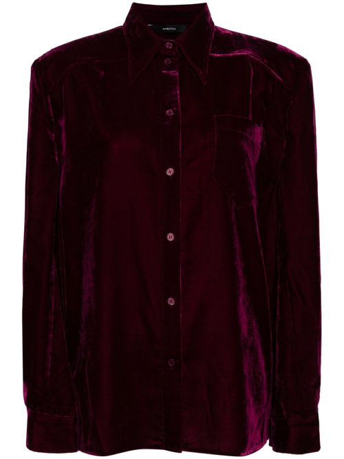 Cape shirt - Purple