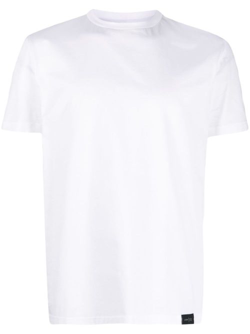 Crew-neck cotton T-shirt - White