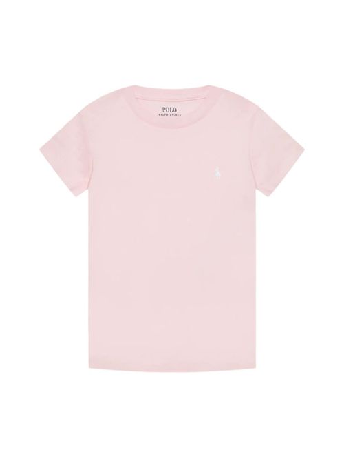 Girls Light Pink Logo T-Shirt