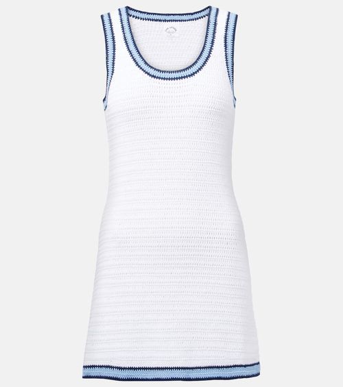 Elsa crochet cotton minidress