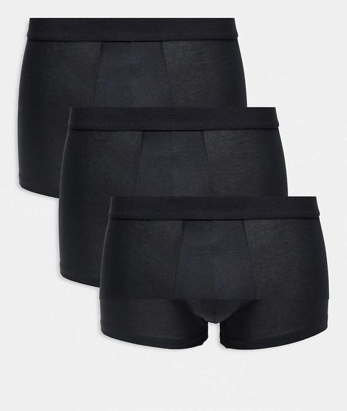 Mango 3 pack boxers in black