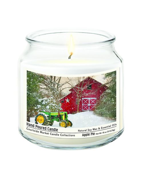 Winter At The Barn Candle
