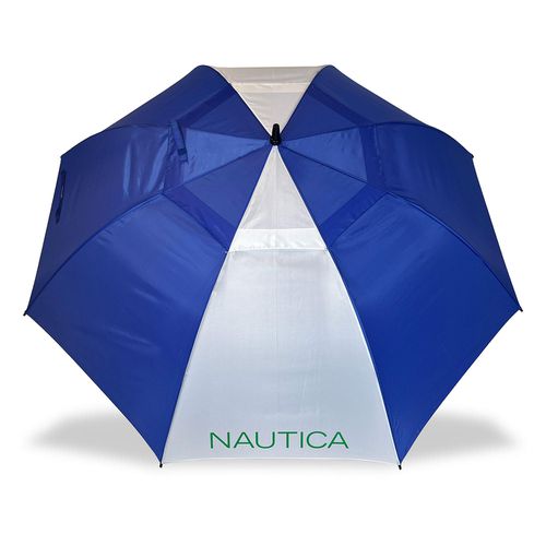 2-Piece Golf Umbrella Set:- Cobalt/White