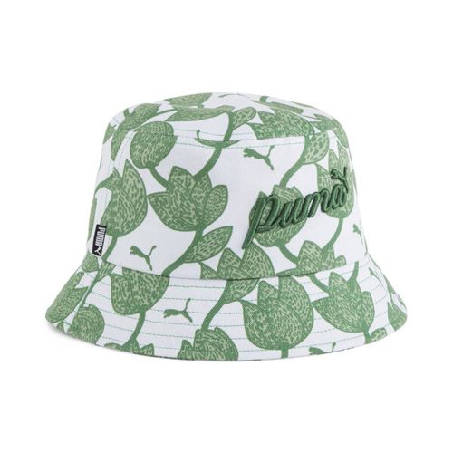 PUMA ESS Elevated Bucket Hat in White
