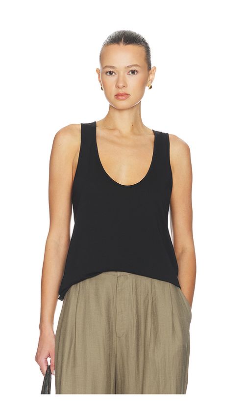 CLYQUE Siff Top in Black. L. Also in M, S