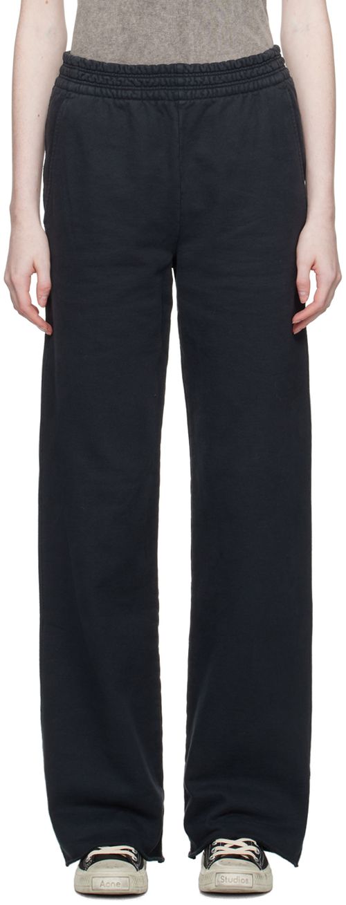 Acne Studios Black Printed Sweatpants