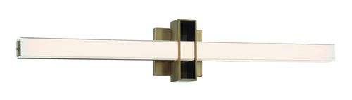 George Kovacs Major Bathroom Vanity Light in Aged Bra