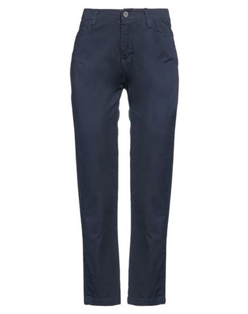 Woman Pants Midnight blue Size XS Cotton, Elastane