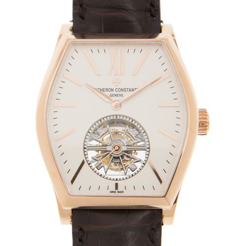 Malte Tourbillon 18kt Rose Gold Brown Leather Mens Watch 30130000R-9754