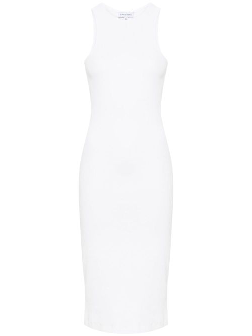 Dove sleeveless midi dress - Neutrals