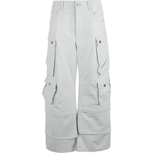 Fermas.Club Leather Cargo Pant