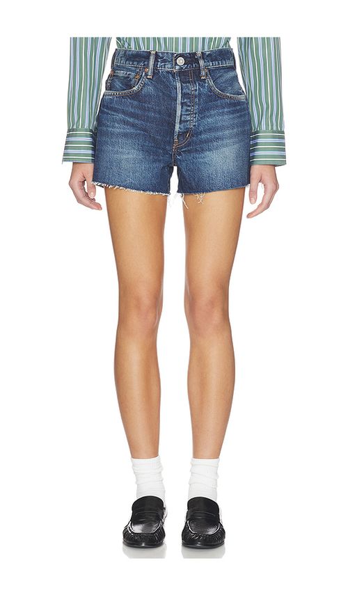 Moussy Vintage Savoy Shorts in Blue. 23. Also