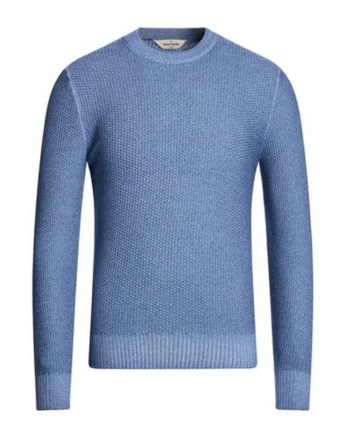 Man Sweater Pastel blue Size 36 Virgin Wool