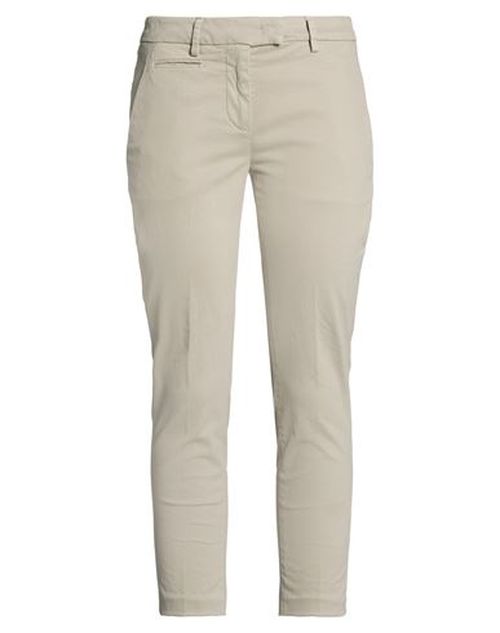 Woman Pants Light grey Size 29 Cotton, Elastane