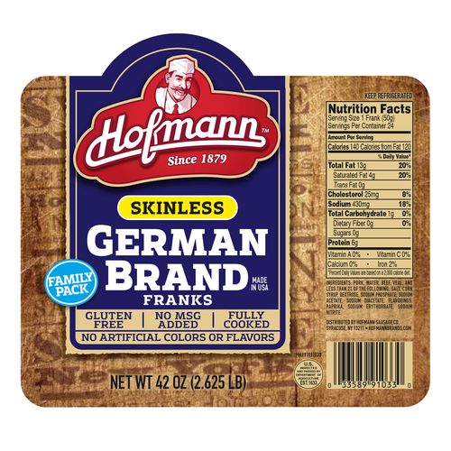 Skinless German Brand Frank