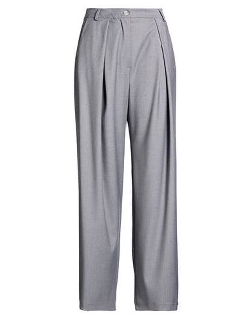 Woman Pants Grey Size 8 Polyester, Viscose, Elastane