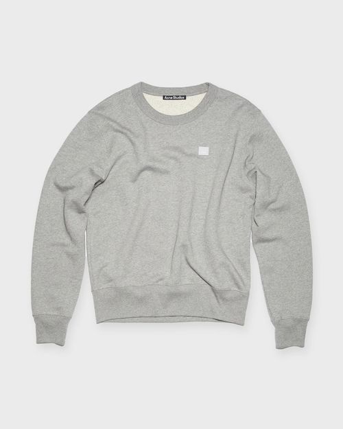 Acne Studios Sweatshirt Face Grey