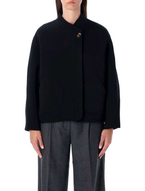 Wool Blend Short Coat