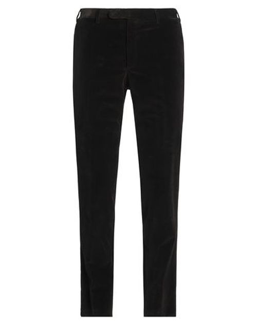 Man Pants Dark brown Size 42 Cotton