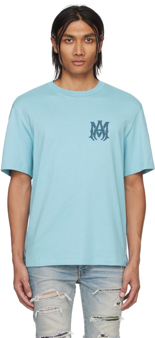 AMIRI Blue 'MA' T-Shirt