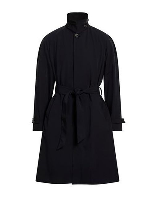 Man Overcoat & Trench Coat Midnight blue Size 36 Polyamide, Elastane