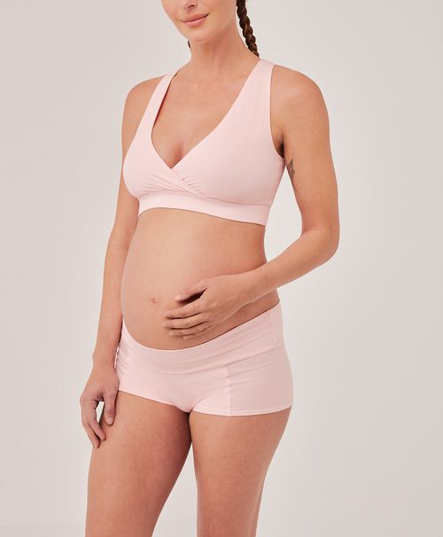 Women's Chalk Pink Maternity Nursing Bralette