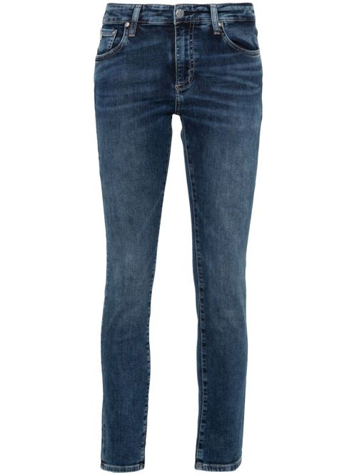 Mid-rise skinny jeans - Blue