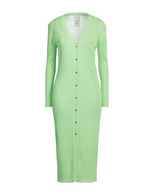 Crème Woman Midi dress Lime green