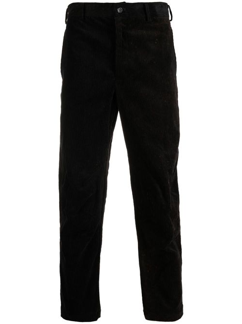 Cropped corduroy trousers