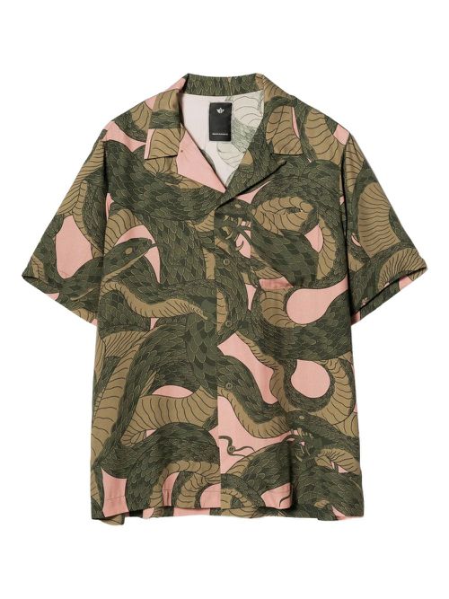 1480 Snakeskin shirt - Pink