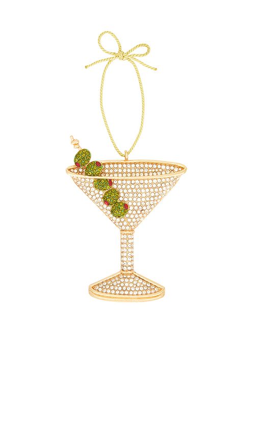 BaubleBar Ornament en Metallic Gold