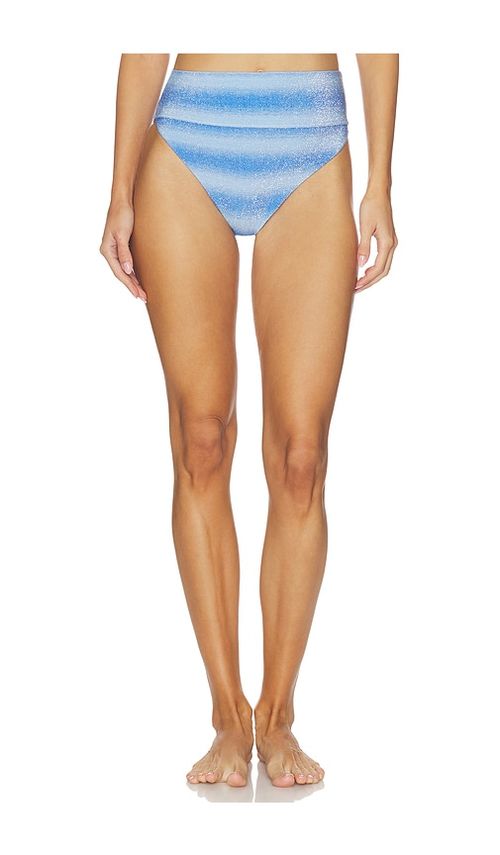 BEACH RIOT Highway Highwaist Bikini Bottom in Baby Blue. - M also in L, S