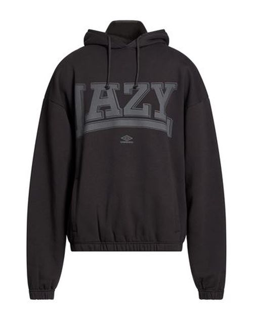 Man Sweatshirt Black Size M Cotton