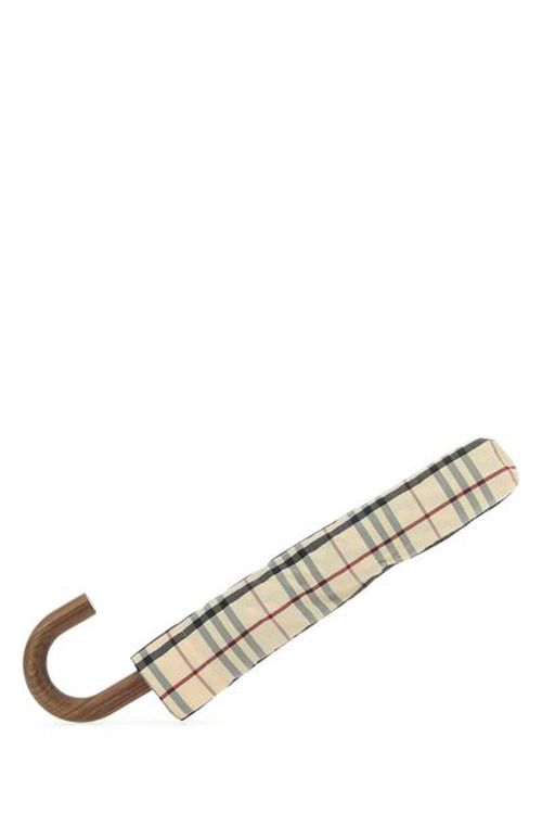 Burberry Vintage-Check Folding Waterproof Umbrella