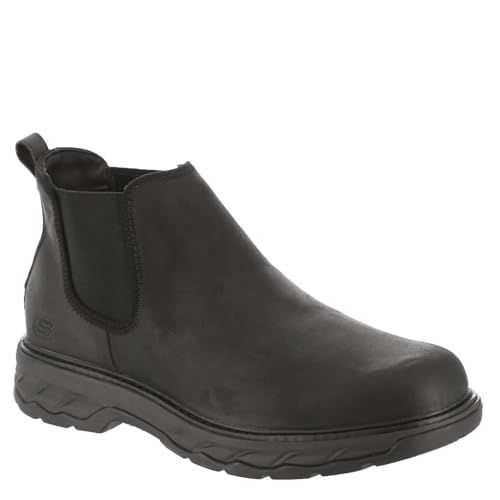 Skechers USA Men's Men's Lockett-Heath Chelsea Boot