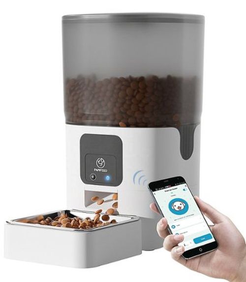 Smart Pet Feeder - White / Black