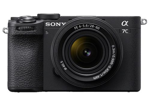 Alpha 7C II Full-Frame Interchangeable Lens Hybrid Camera & Lens Kit in Black