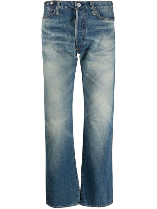 X Jean-Michel Basquiat jeans - Blue